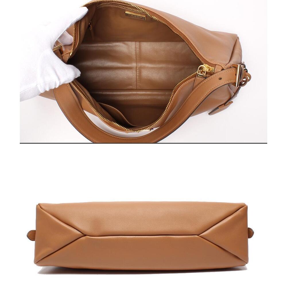 Prada shoulder bag soft grain leather - Picture 3 of 6